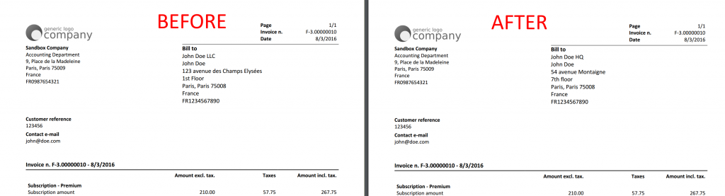 ProAbono-invoice-update-customer-billing-address-before-after